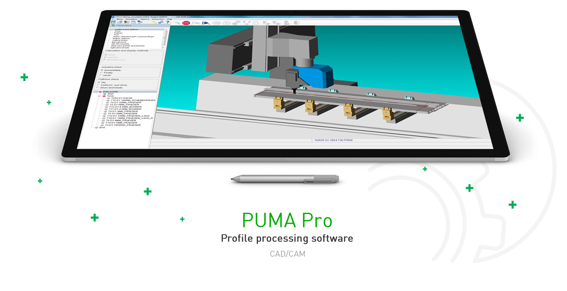 PUMA Pro - Profile processing software 